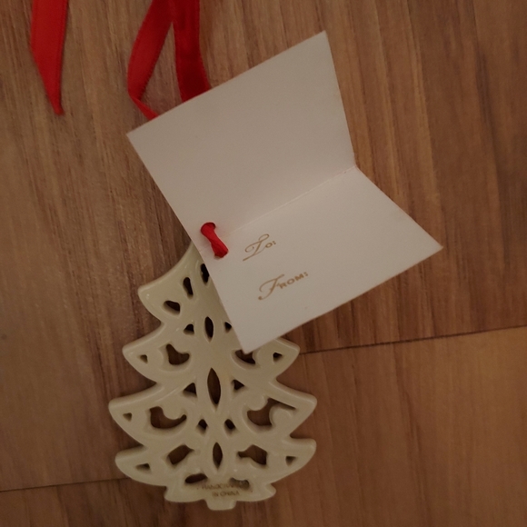 Lenox Holiday Christmas Charm Ornament Pierced Tree - Picture 5 of 6